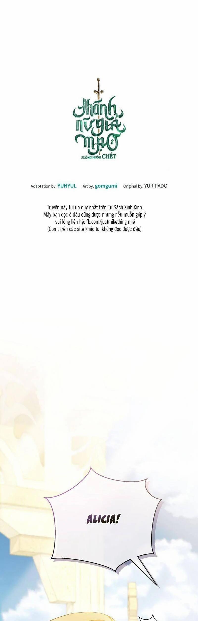 Thánh Nữ Giả Mạo Không Muốn Chết 3 trang 5