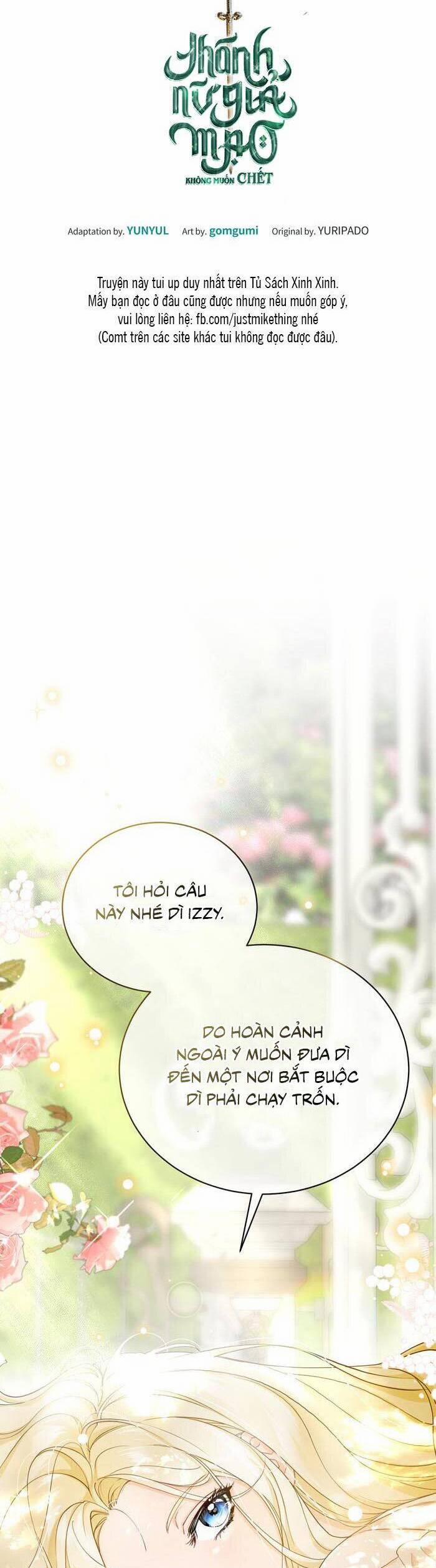Thánh Nữ Giả Mạo Không Muốn Chết 6 trang 7