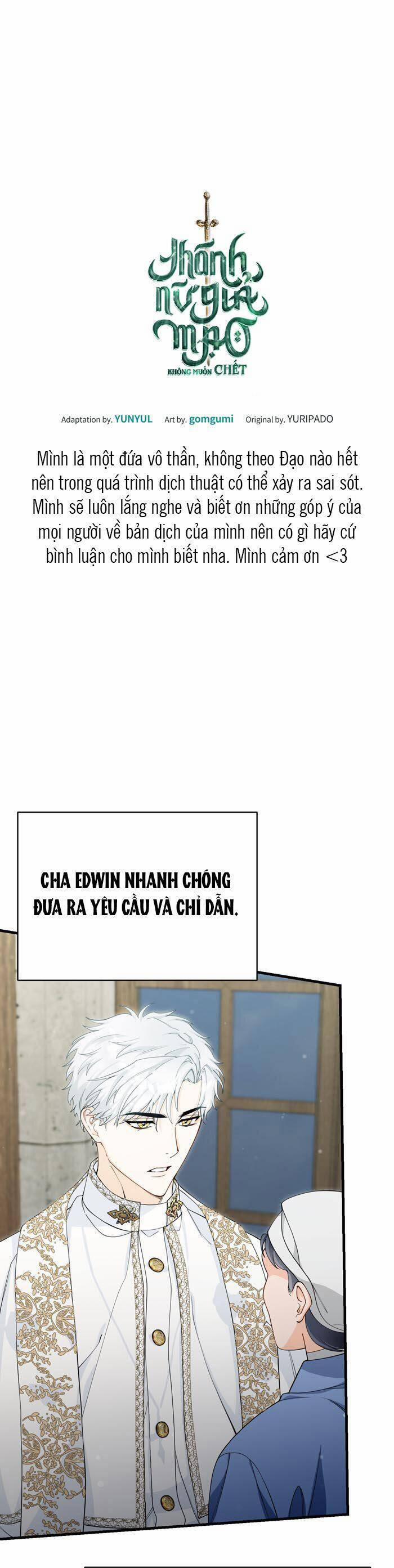 Thánh Nữ Giả Mạo Không Muốn Chết 9 trang 1