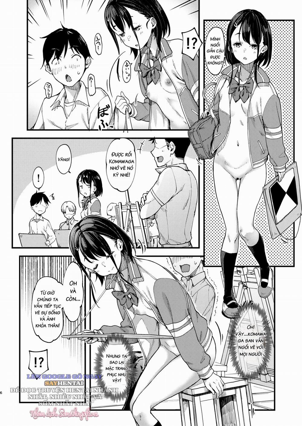 Thành viên Câu lạc bộ Người mẫu Nghệ thuật Komakawa-san 2 Oneshot trang 4