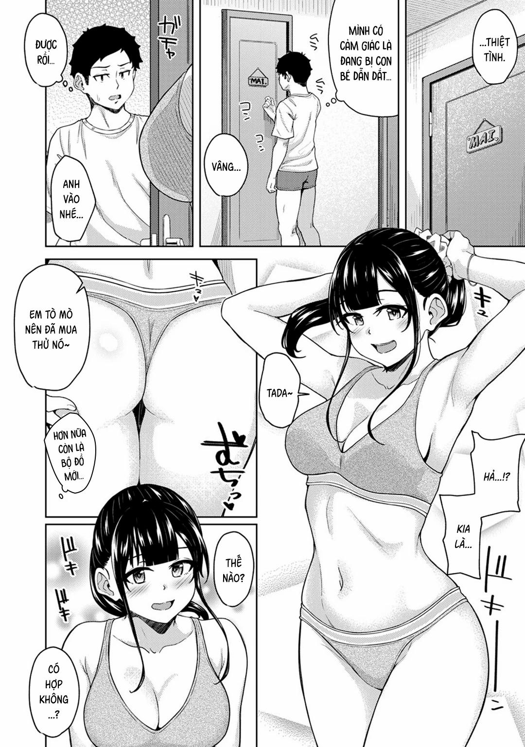 Thấy em gái mình đang mặc tạp dề khỏa thân 17 trang 10