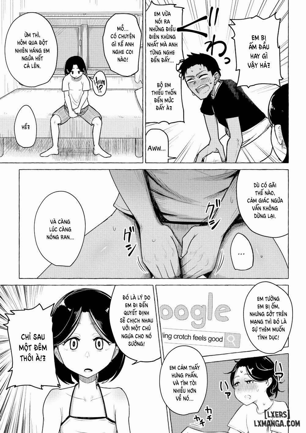 The Answer to What The Horse Groomer Girl Said Oneshot trang 2