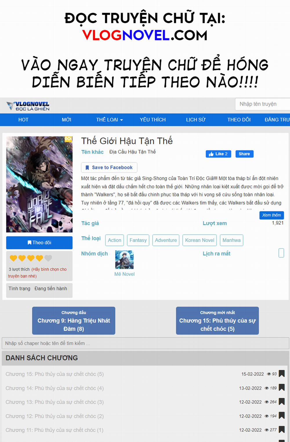 Thế Giới Sau Tận Thế 9 trang 16