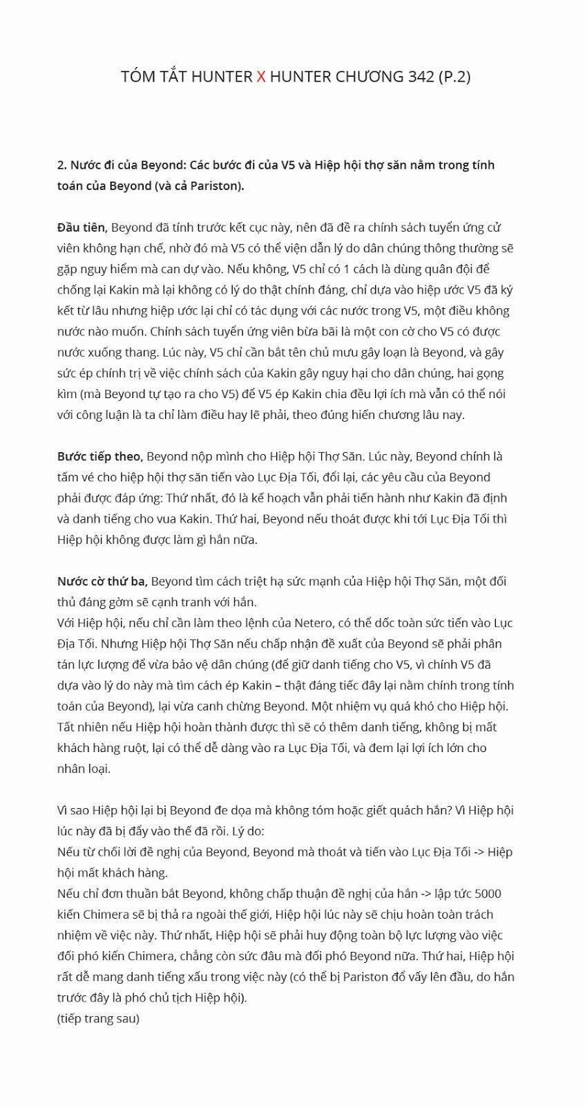 Thế Giới Thợ Săn 343 trang 2