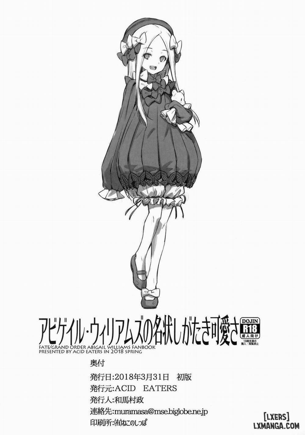 The Indescribable Cuteness of Abigail Williams Oneshot trang 24