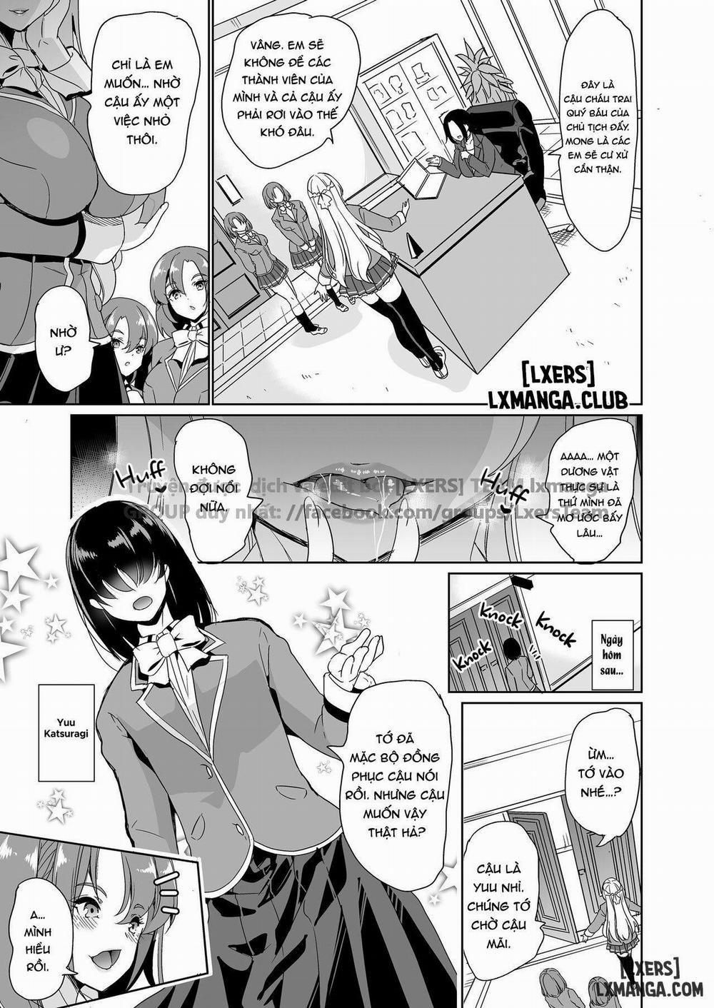 The Lone Cock in the Sex Club for Girls ~Whore Harem Oneshot trang 3