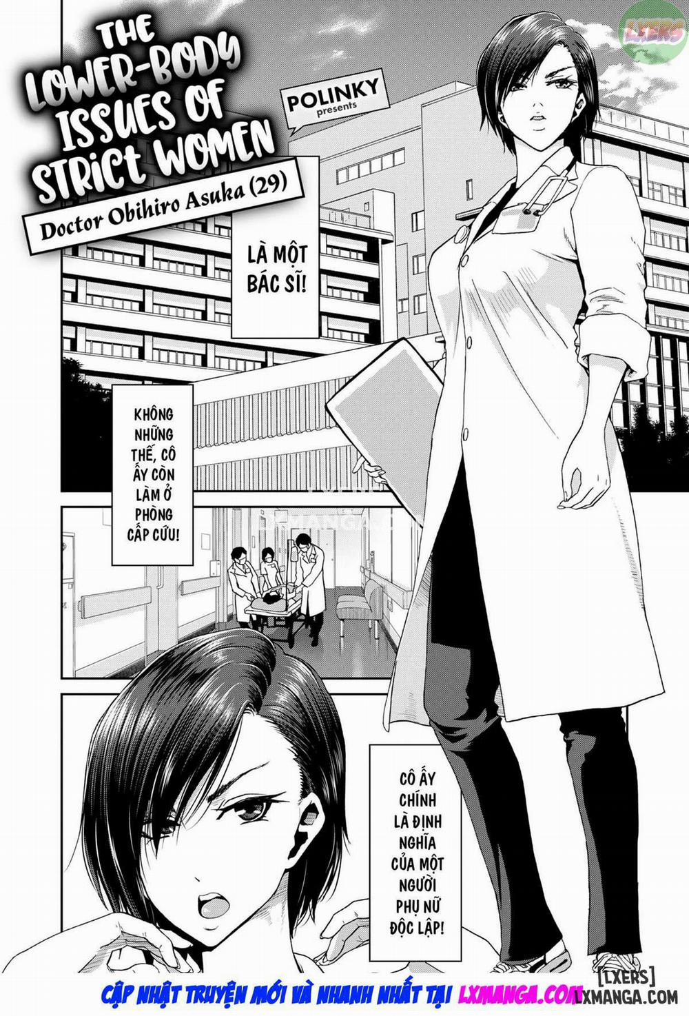 The Lower-Body Issues of Strict Women - Doctor Obihiro Asuka Oneshot trang 4