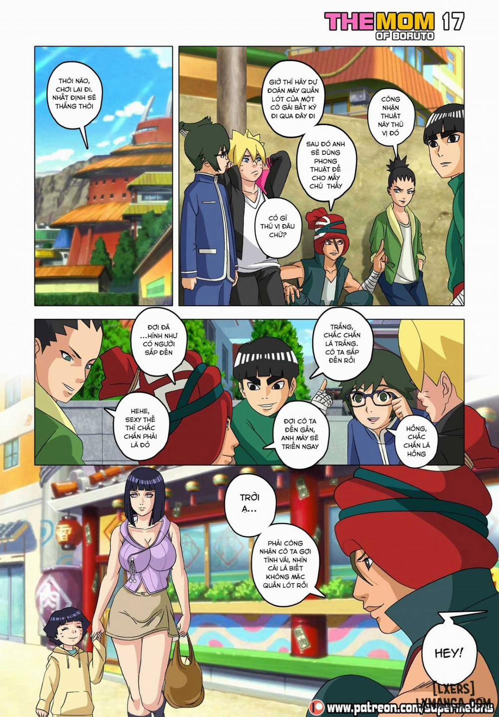 The mom of Boruto Oneshot trang 17