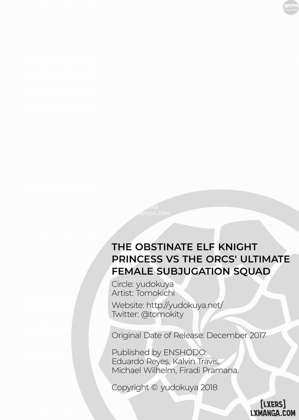 The Obstinate Elf Knight Princess VS The Orc's Ultimate Female Subjugation Squad Chương Oneshot Trang 25