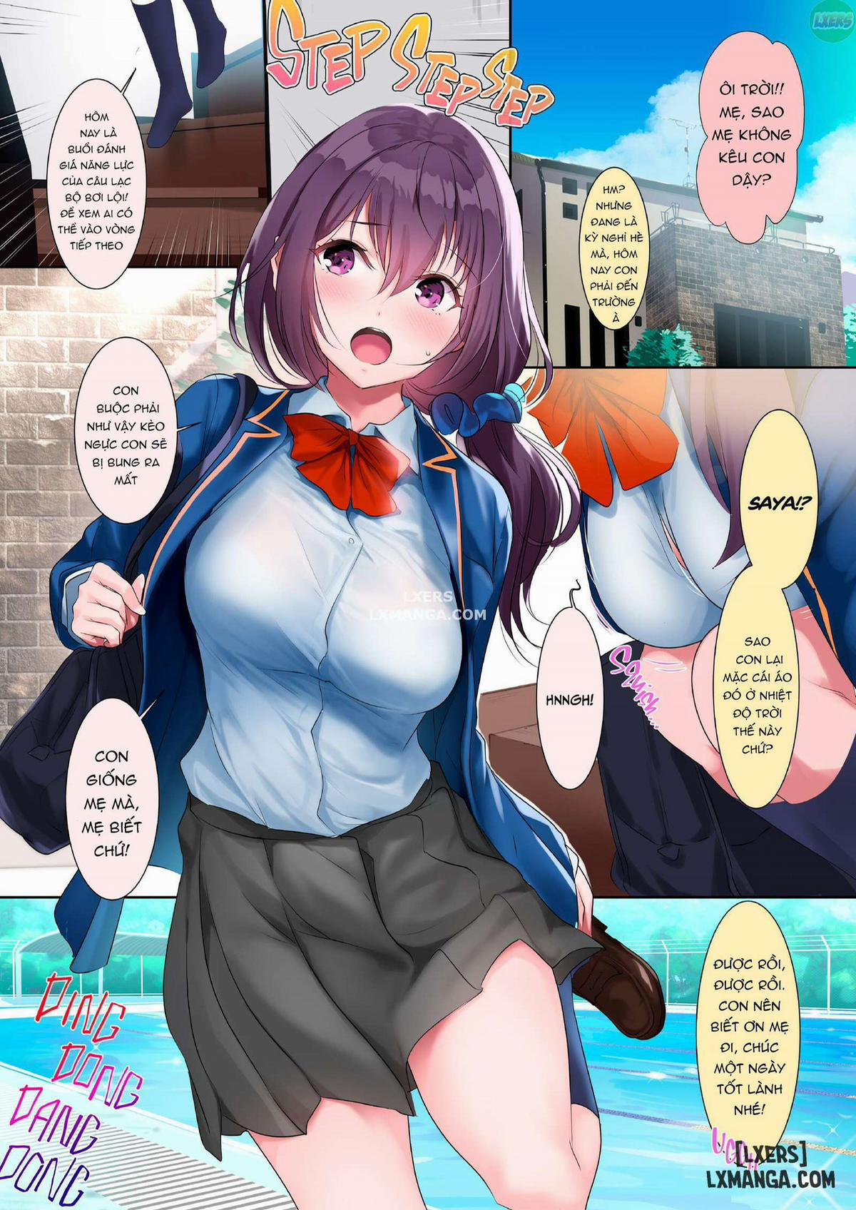 The problem with being a busty swimmer 1 trang 4