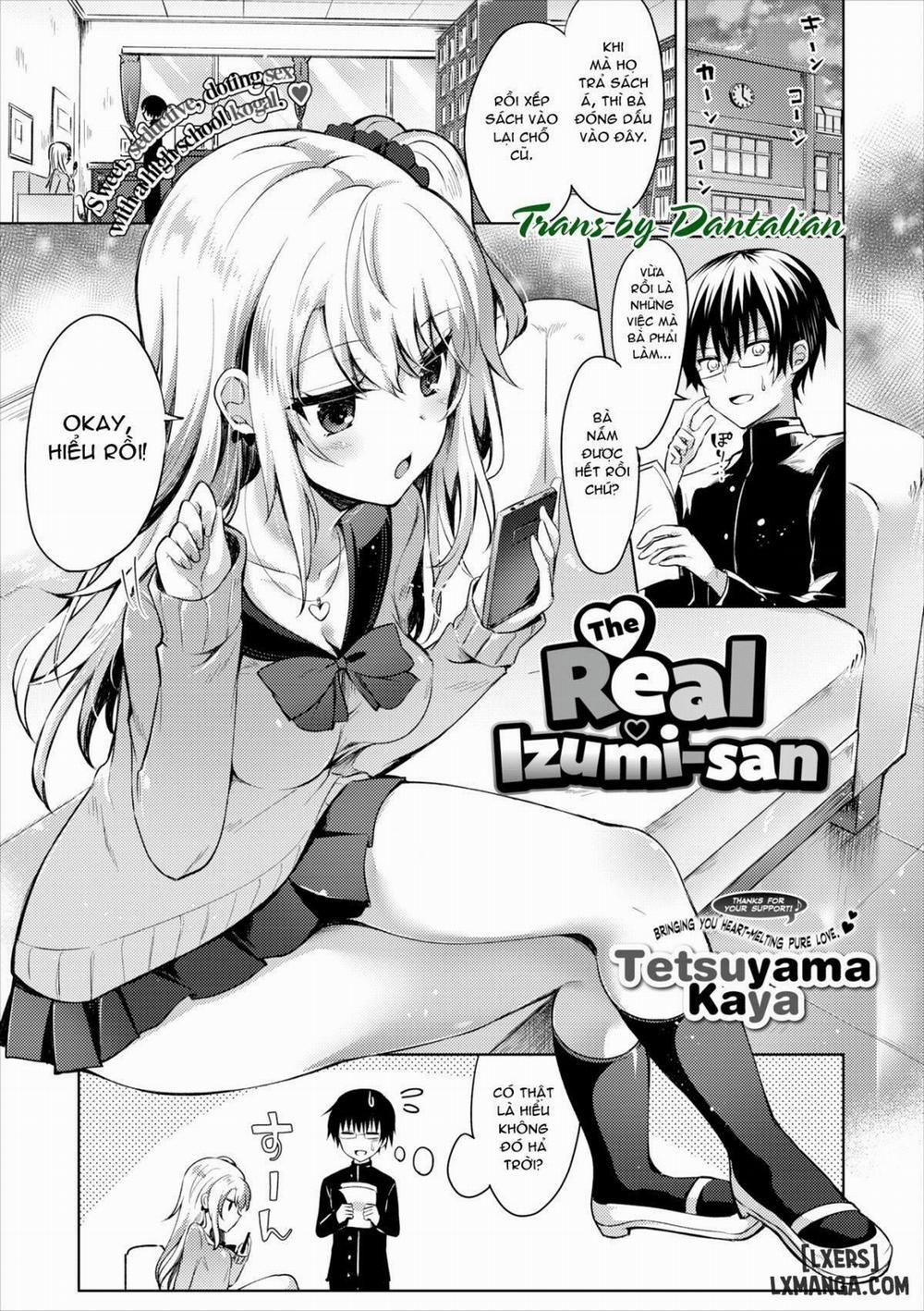 The Real Izumi-san Oneshot trang 0