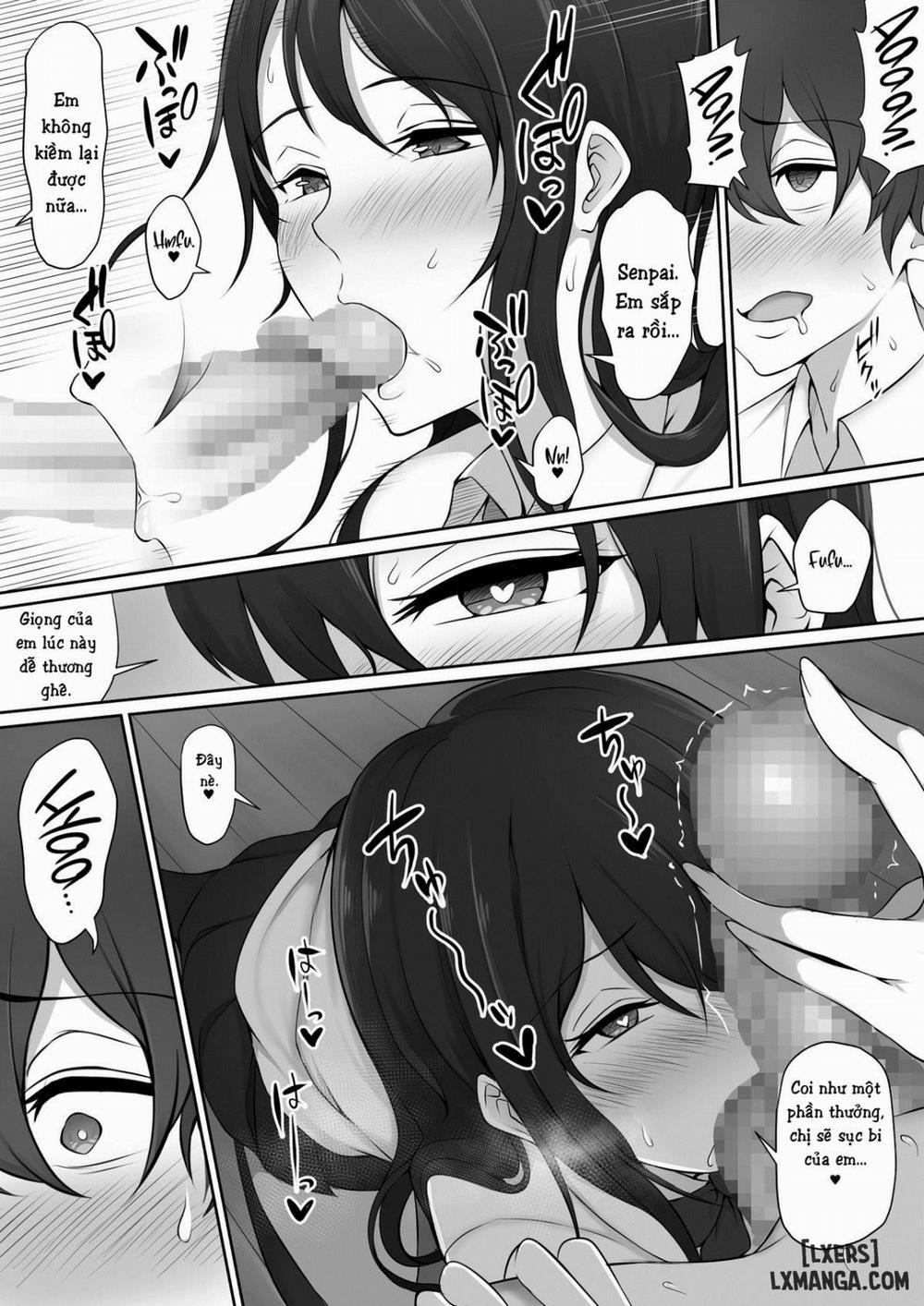 The Senpai That I Yearn For Brought Me To Her House After School Oneshot trang 28