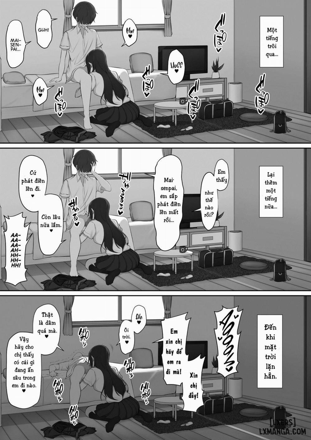 The Senpai That I Yearn For Brought Me To Her House After School Oneshot trang 32