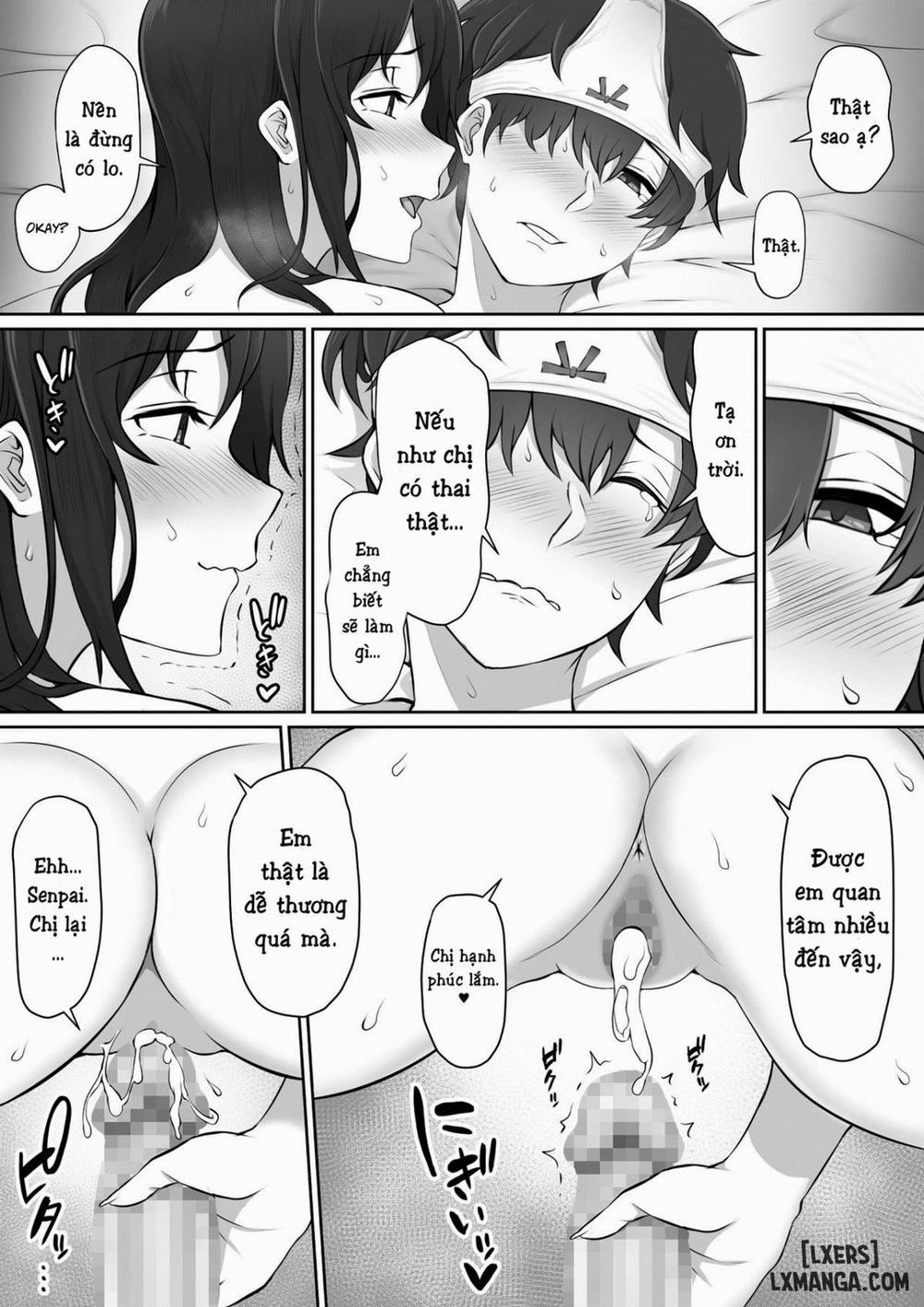 The Senpai That I Yearn For Brought Me To Her House After School Oneshot trang 57