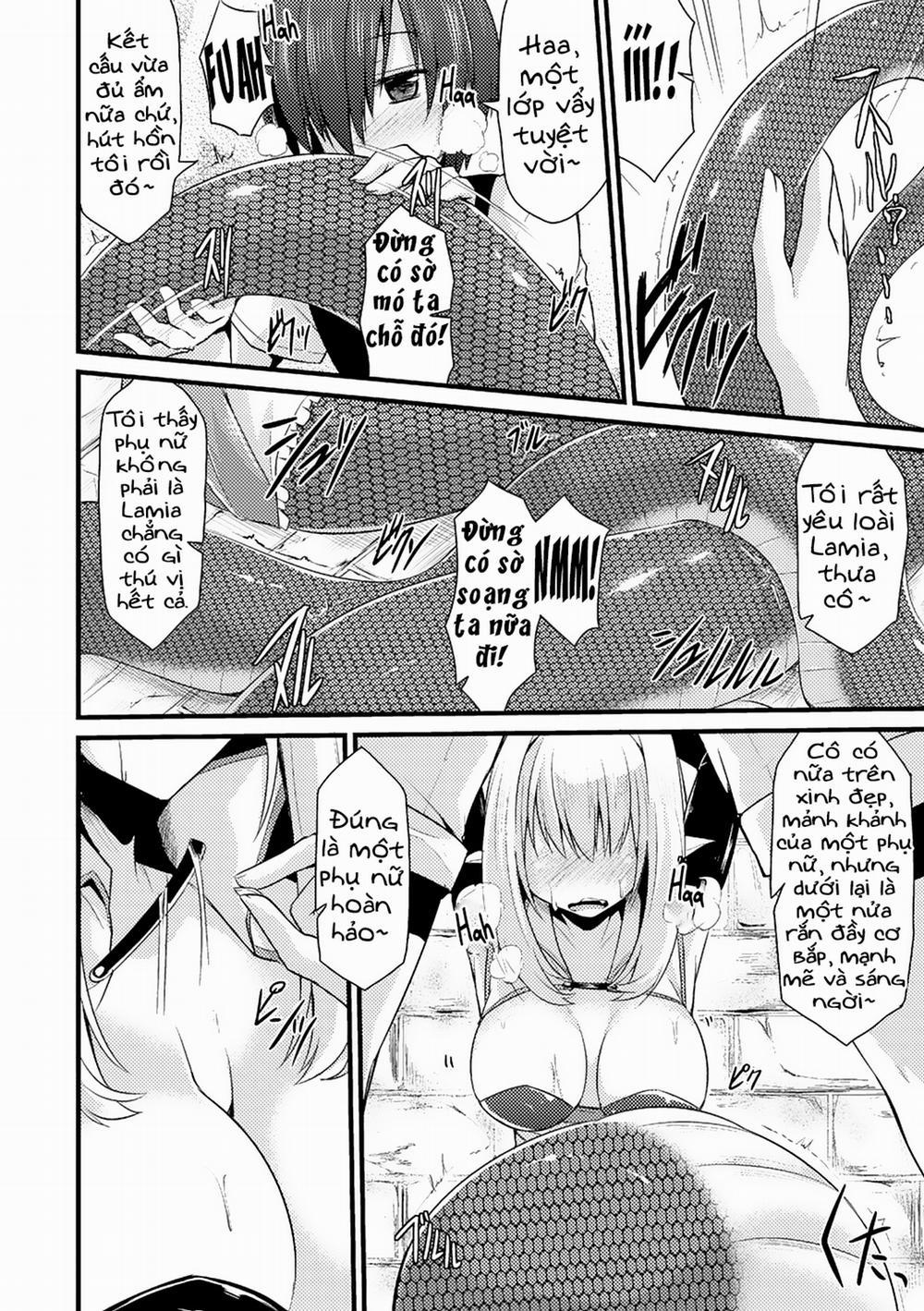 The Snake That Slithers Up To Her (Monster Musume No Iru Nichijou) Oneshot trang 3