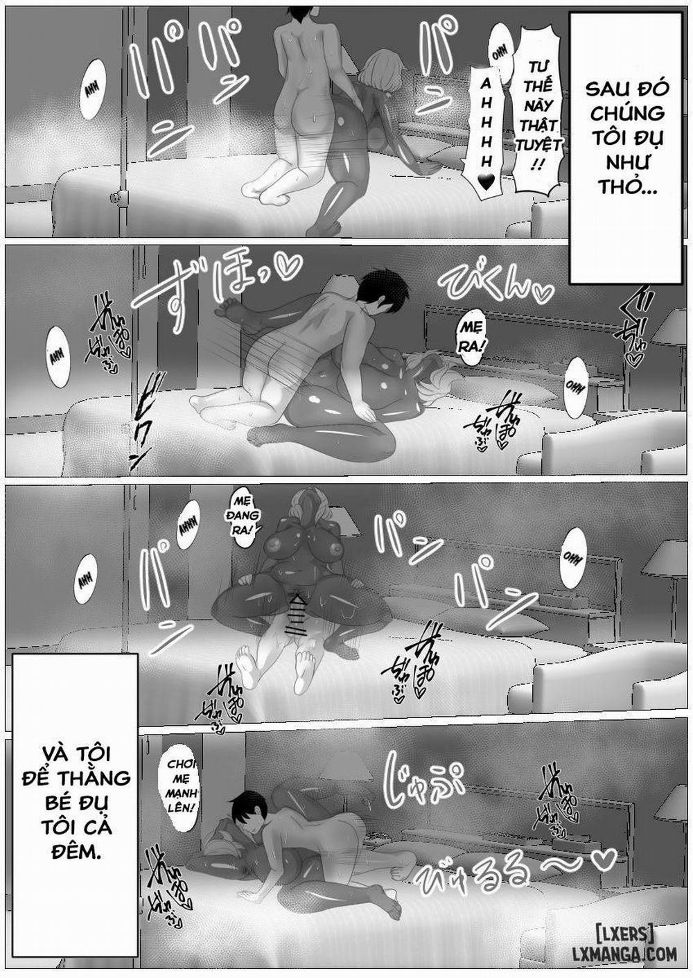 The Story of a Mother who becomes a SEX ADDICT when Drunk Oneshot trang 17