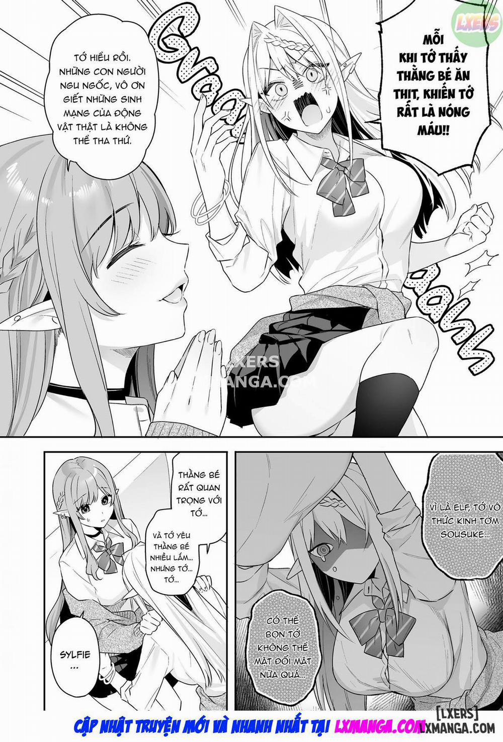 The Vegan Gyaru Elf Craves Meat Oneshot trang 11