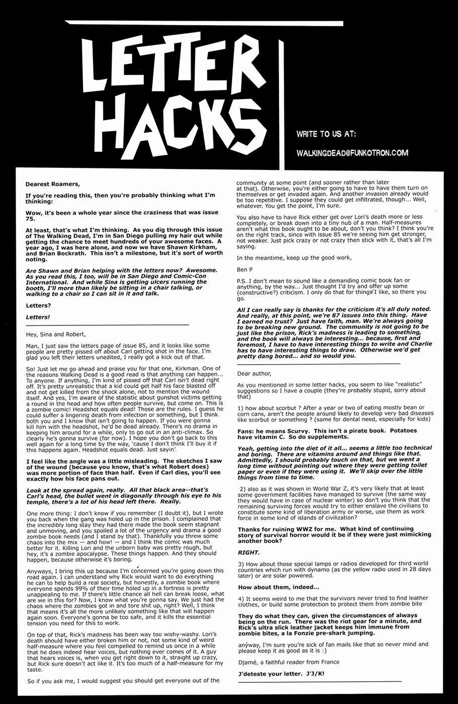 The Walking Dead 87 trang 26