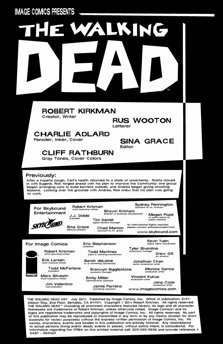 The Walking Dead 87 trang 3