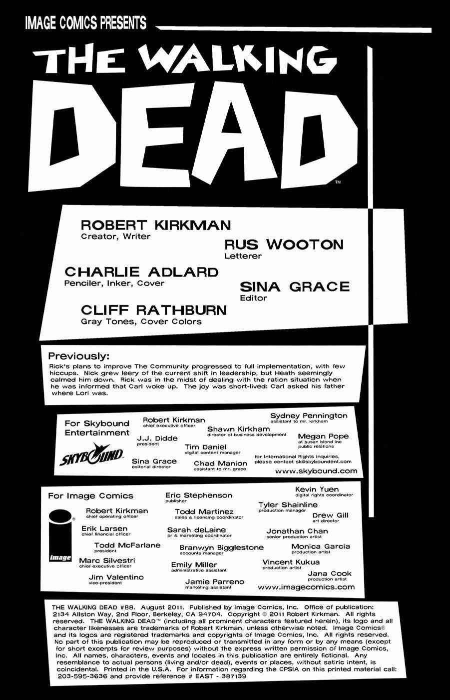 The Walking Dead 88 trang 3