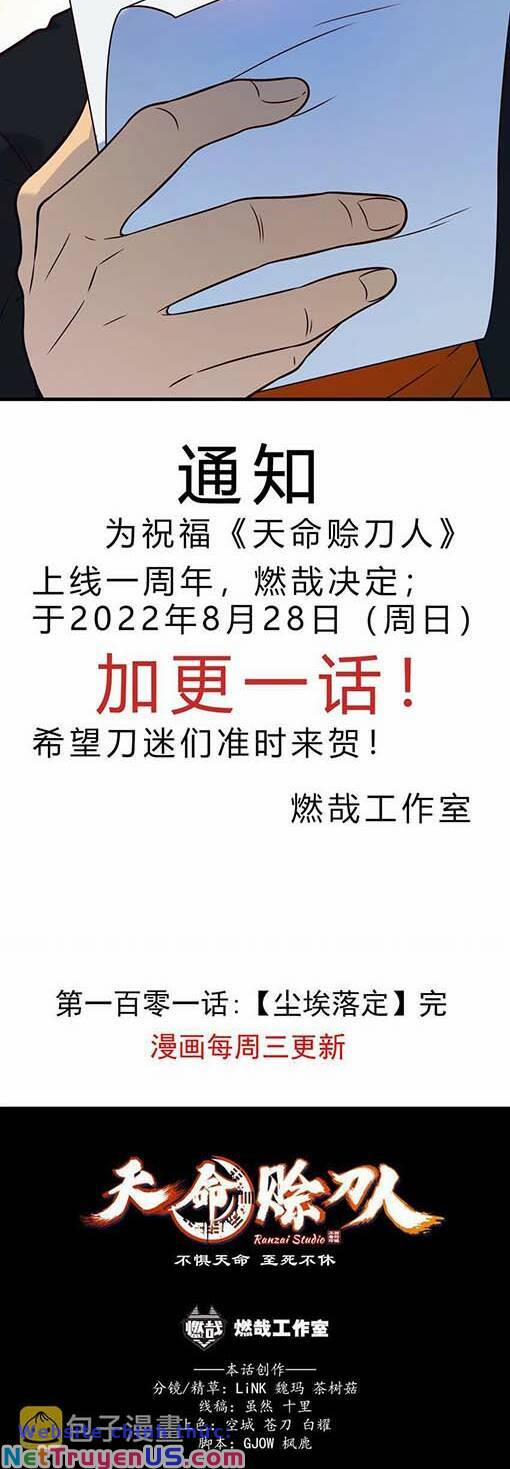 Thiên Mệnh Xa Đao Nhân 101 trang 32