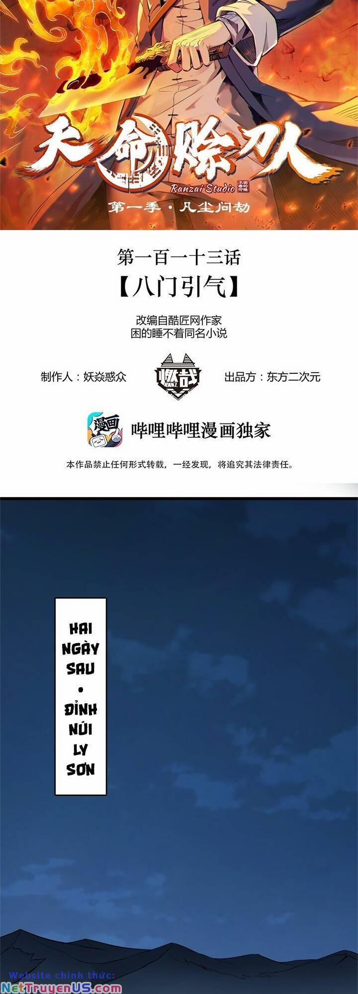 Thiên Mệnh Xa Đao Nhân 113 trang 1