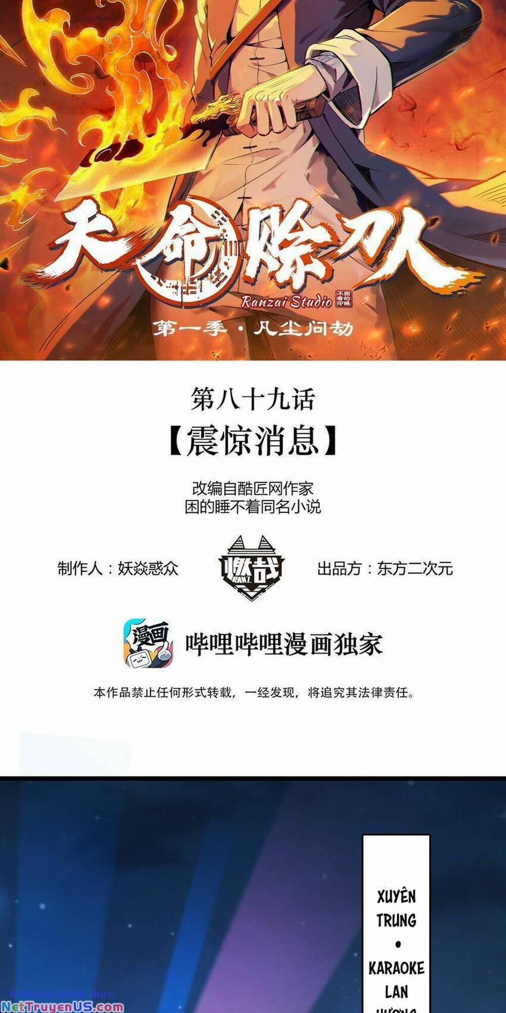 Thiên Mệnh Xa Đao Nhân 89 trang 1