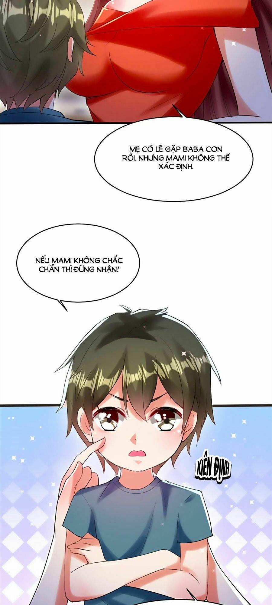 Thiên Tài Khốc Bảo: Tổng Tài Sủng Thê Quá Cường Hãn 9 trang 16