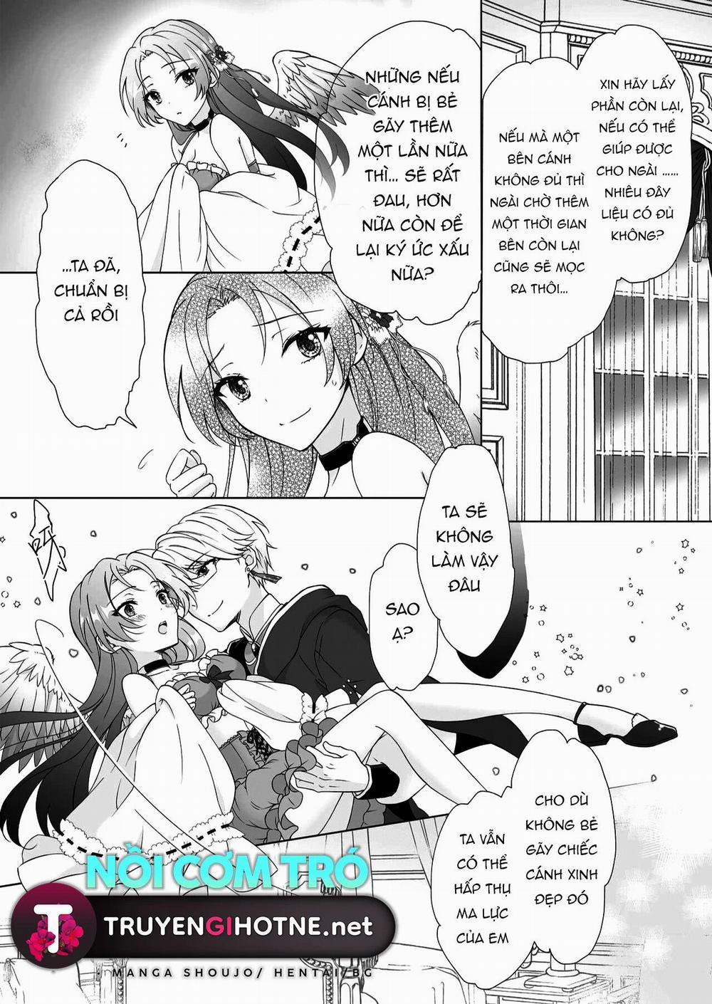 Thiếu Nữ Chỉ Có Một Cánh Bị Xúc Tu Hấp Thụ Ma Lực 1.1 trang 11