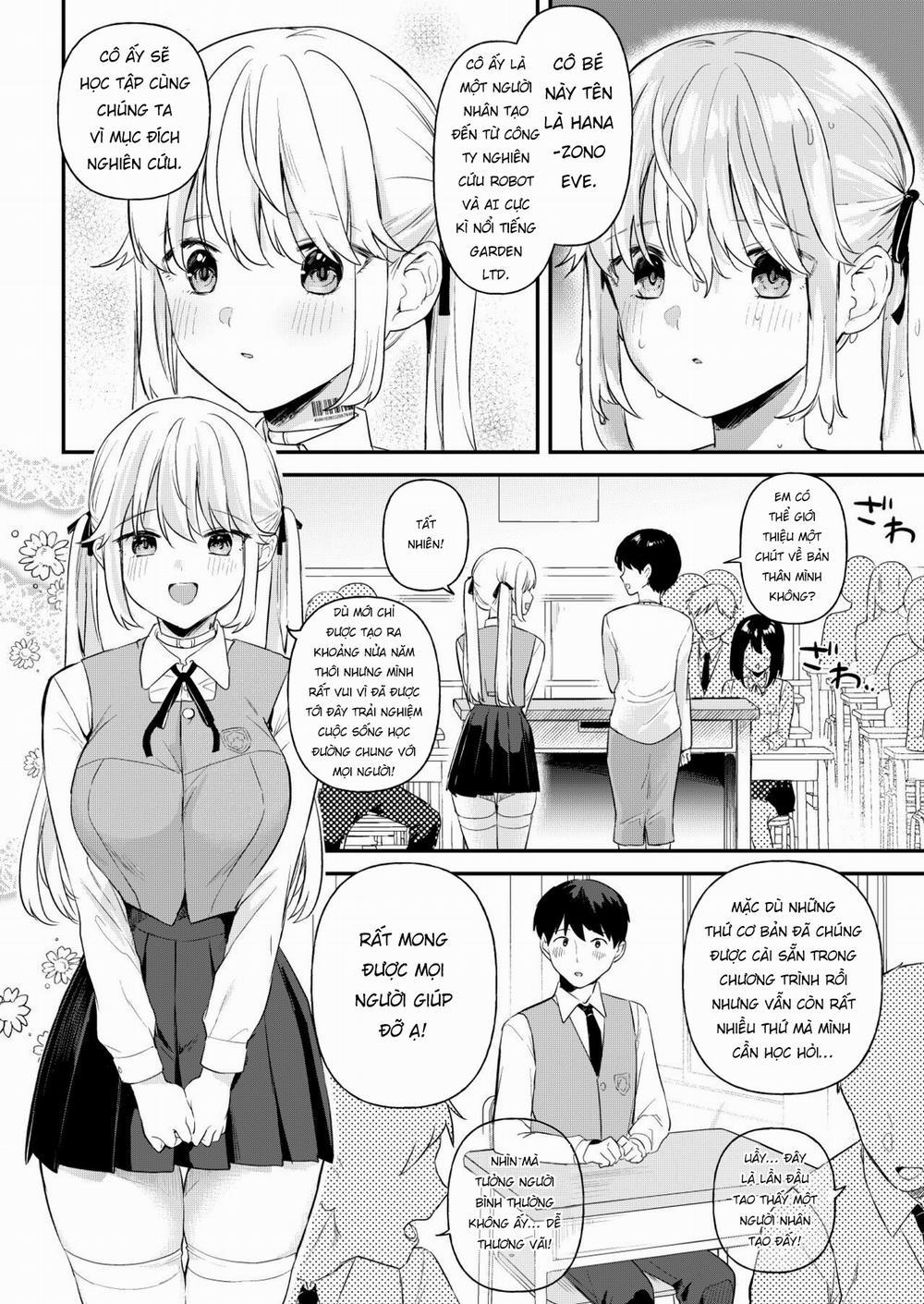 Thiếu Nữ Nhân Tạo Này Thật Ngốc Nghếch 1 trang 3