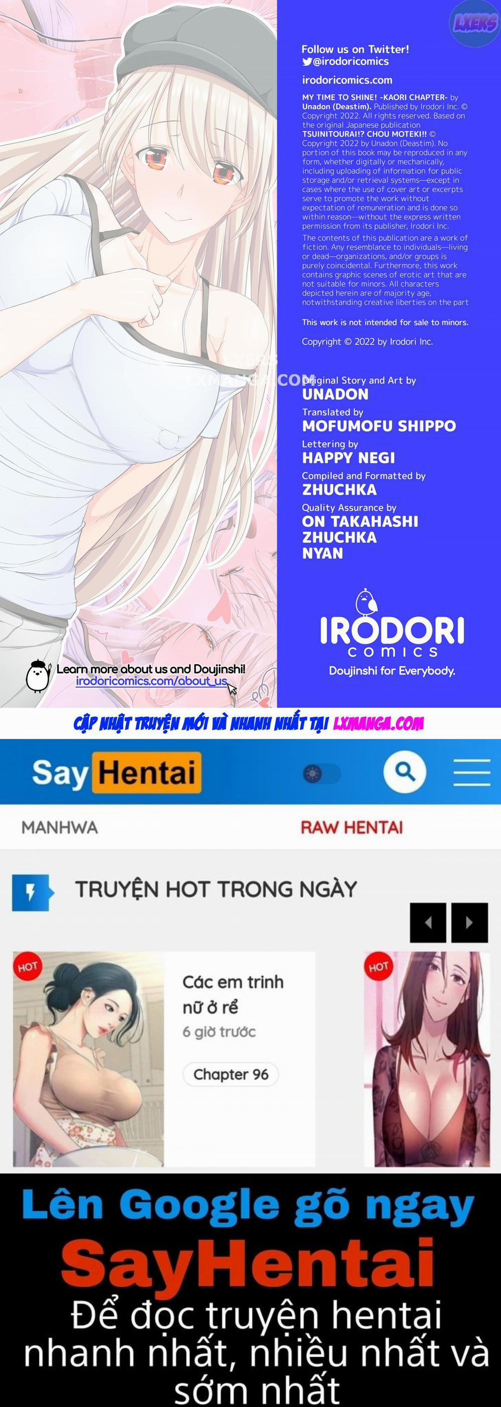 Thời gian tỏa sáng của tôi 1 - Kaori trang 48