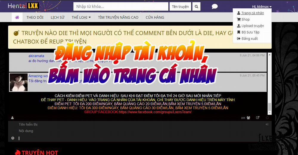 THÔNG BÁO - HƯỚNG DẪN Chương H NG D N Trang 2