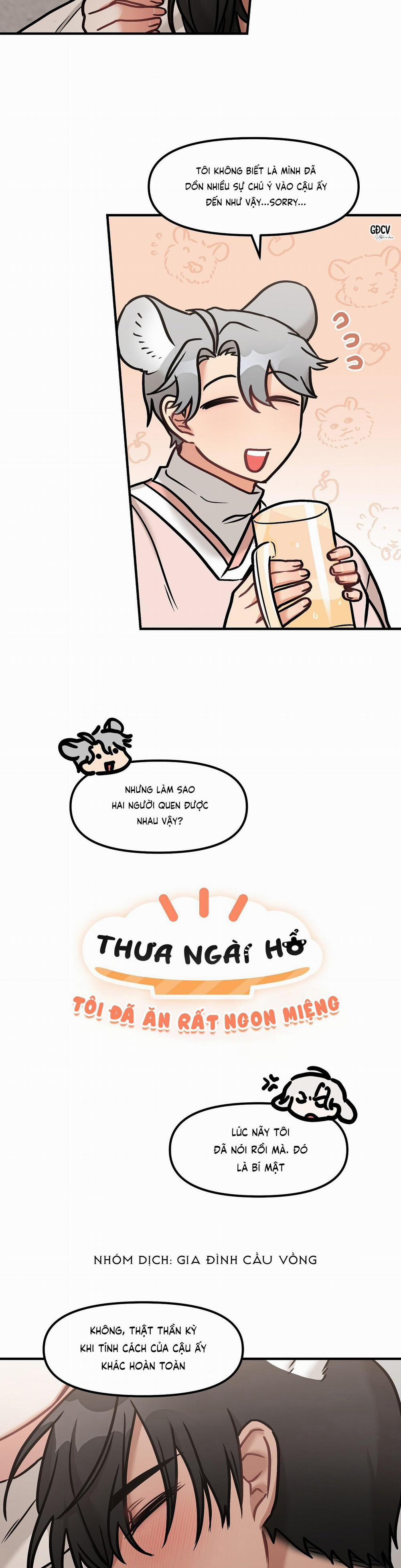 Thưa Ngài Hổ, Tôi Đã Ăn Rất Ngon Miệng 17 trang 3