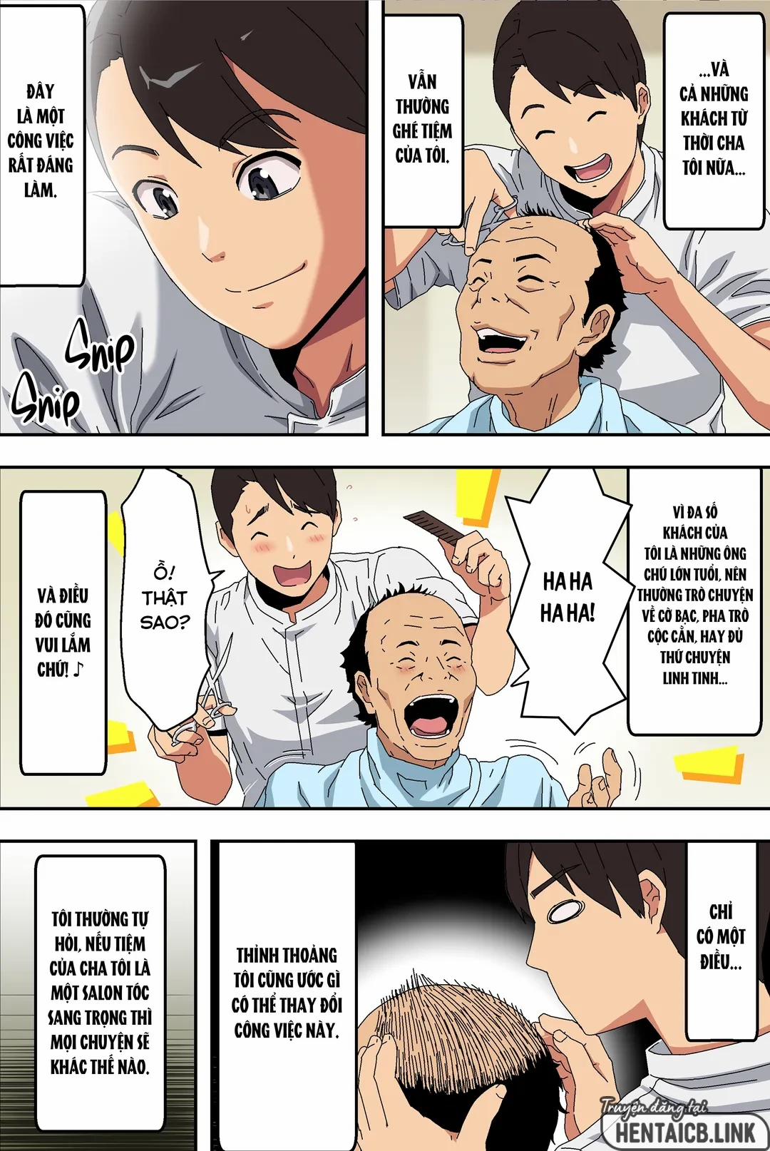 Tiệm cắt tóc sung sướng 1 trang 3