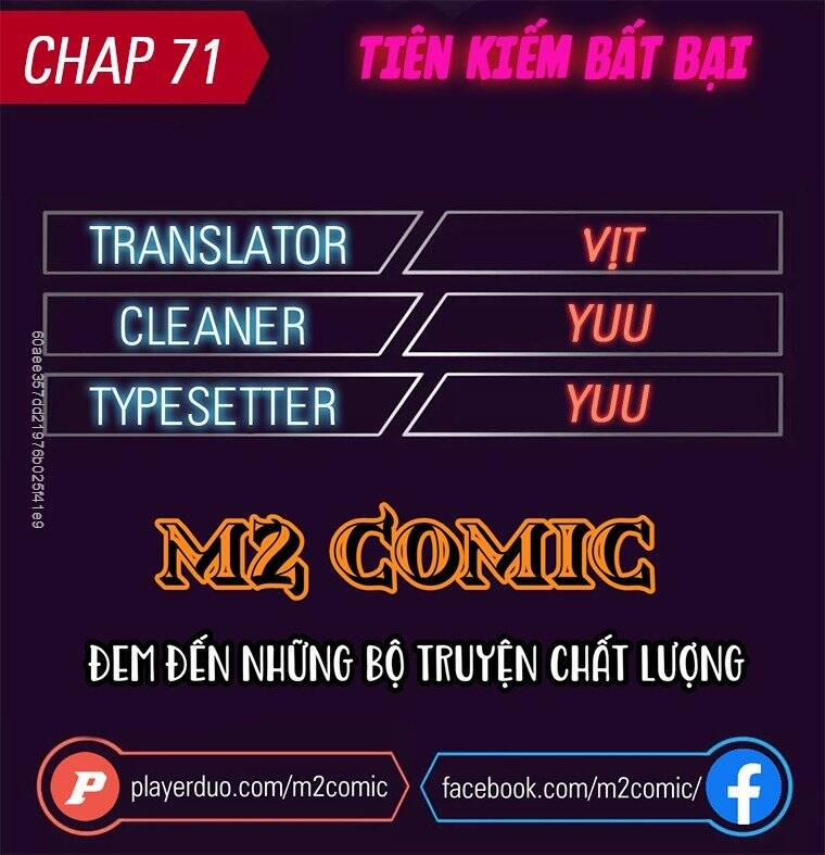 Tiên Kiếm Bất Bại 71 trang 2