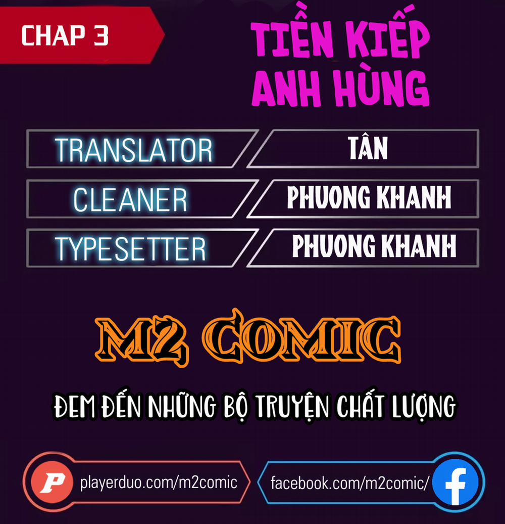 Tiền Kiếp Anh Hùng Chương 3 Trang 1