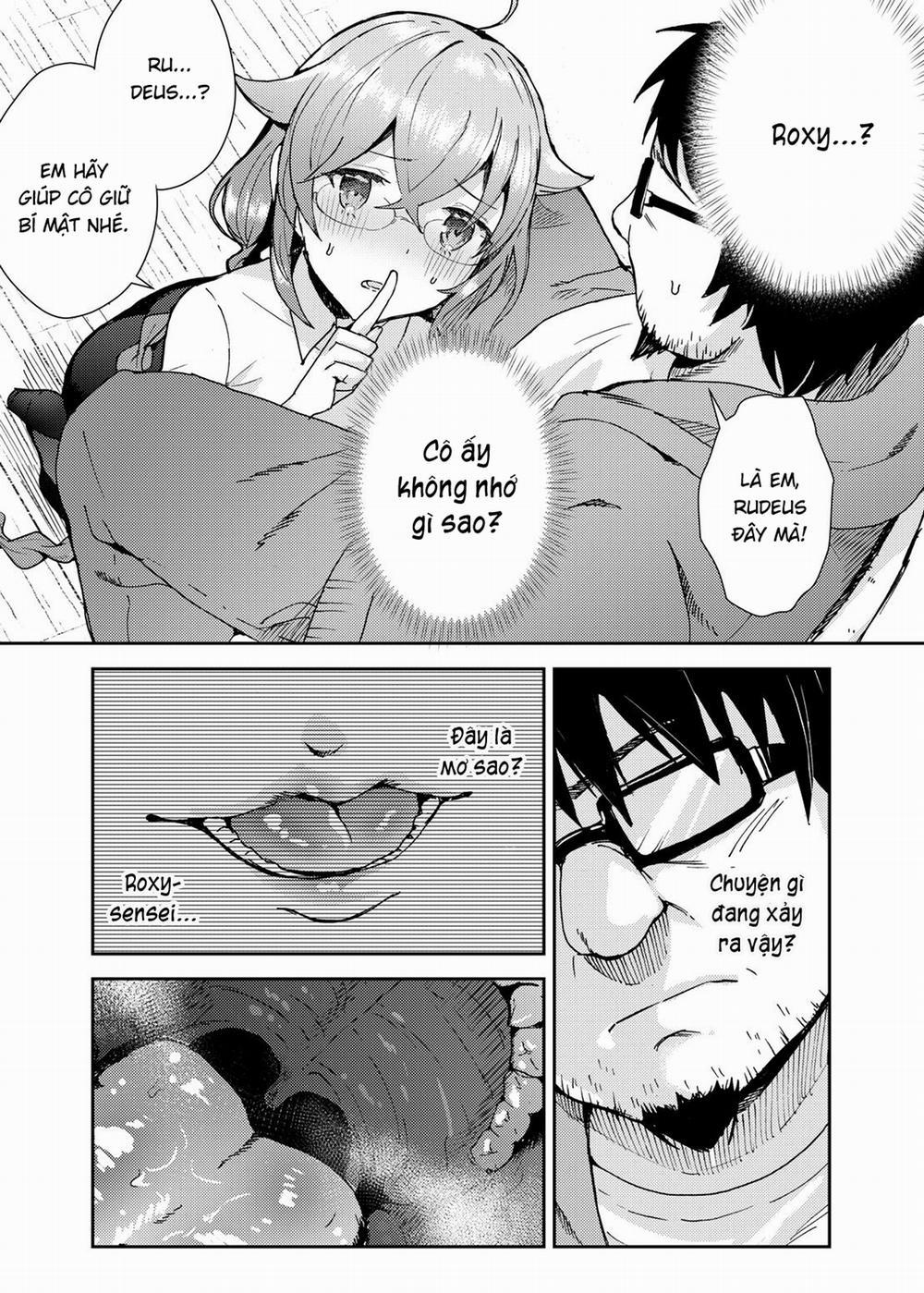 Tiết học ma pháp thủy vương cấp cùng Roxy-sensei Oneshot trang 11