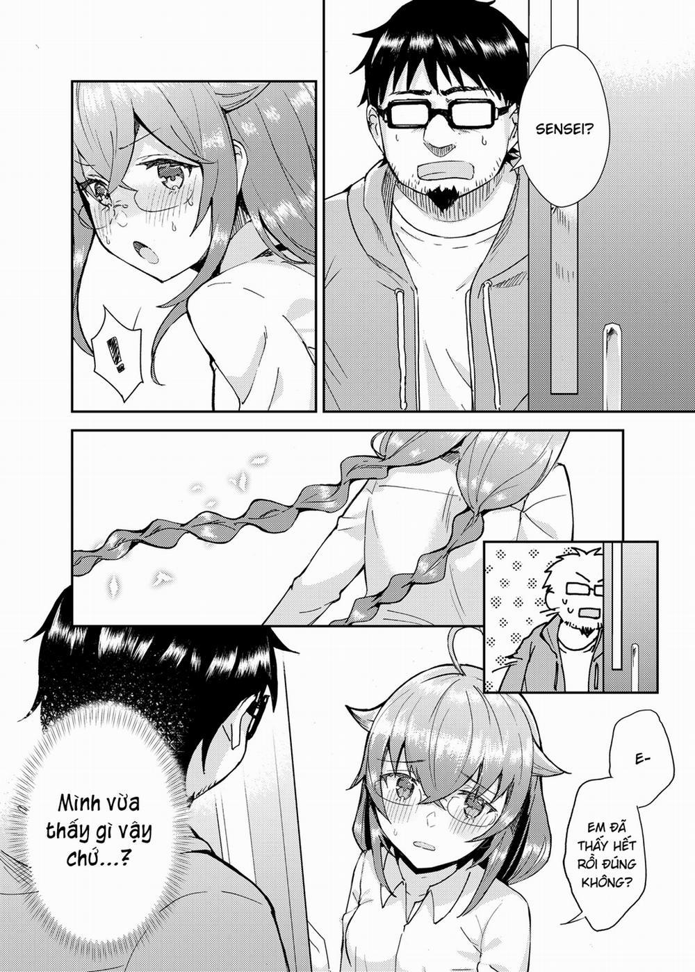 Tiết học ma pháp thủy vương cấp cùng Roxy-sensei Oneshot trang 9