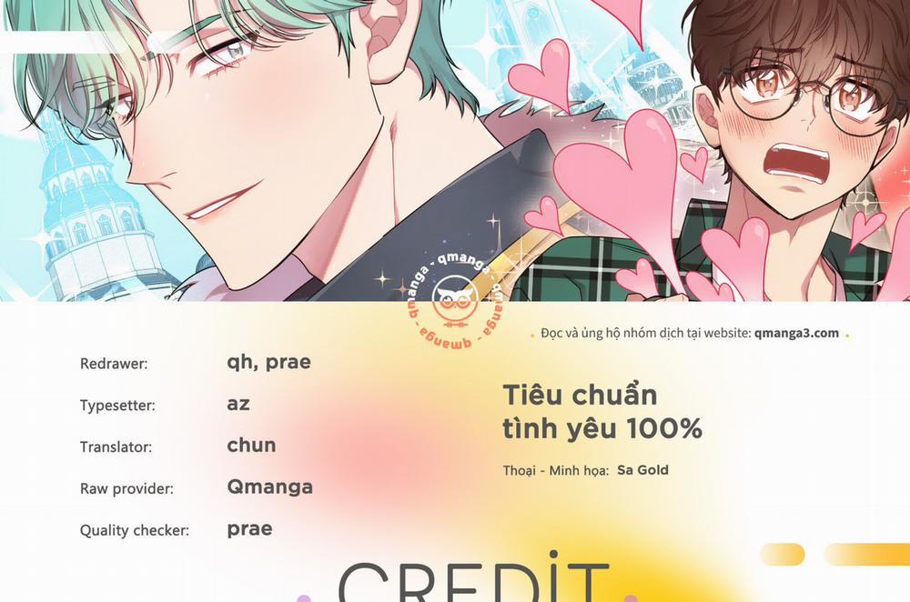 Tiêu Chuẩn Tình Yêu 100% Chương 6 Trang 1