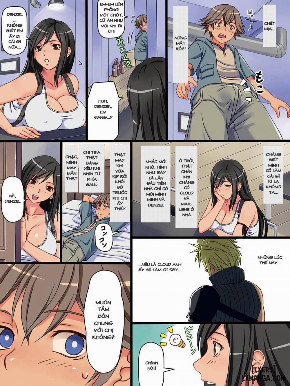 Tifa to Denzel no Hadaka no Tsukiai Oneshot trang 3