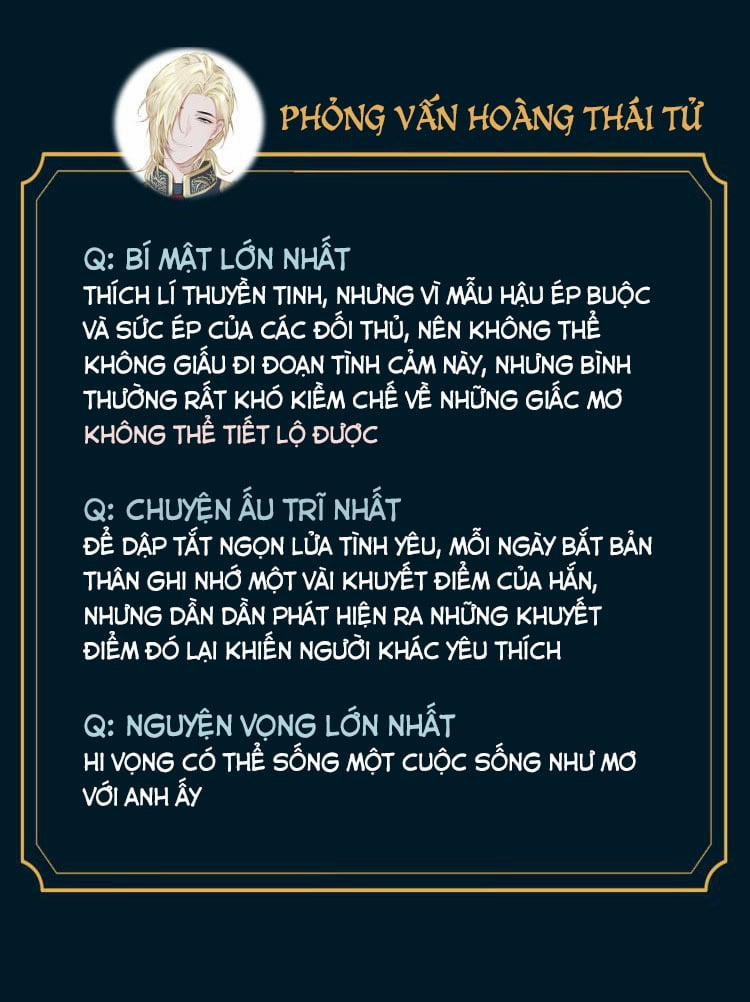 Tình Đầu Của Hoàng Thái Tử 1 trang 4