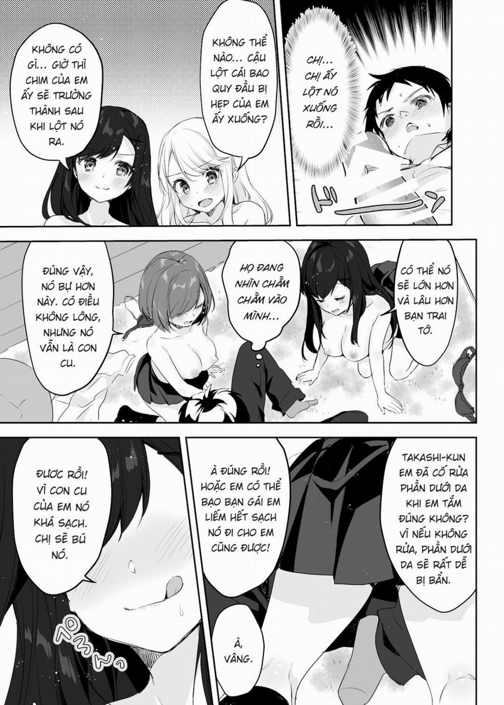 Tình thế đảo ngược khi tôi định hiếp chị gái và bạn chị đang ngủ Oneshot trang 17