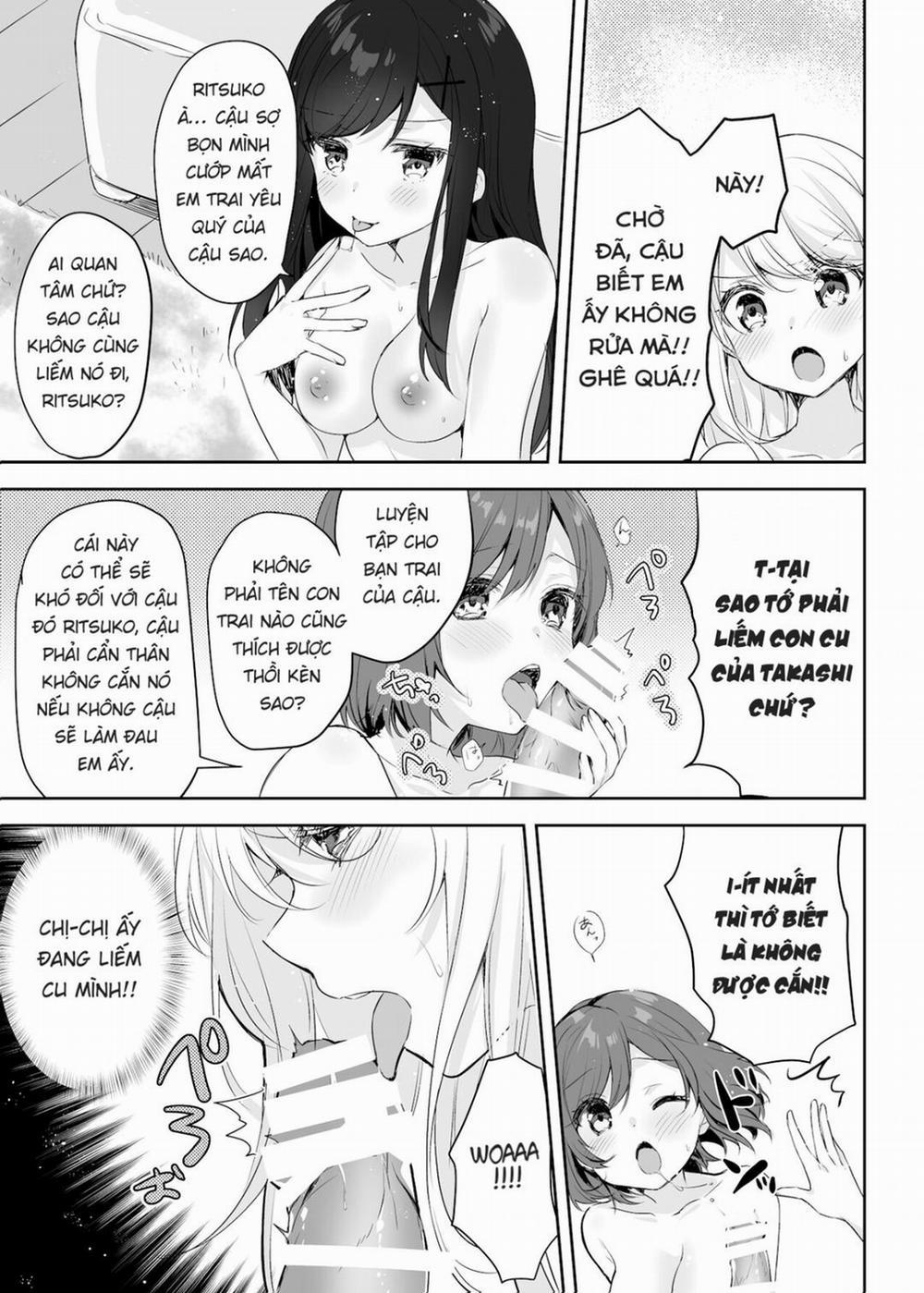 Tình thế đảo ngược khi tôi định hiếp chị gái và bạn chị đang ngủ Oneshot trang 19