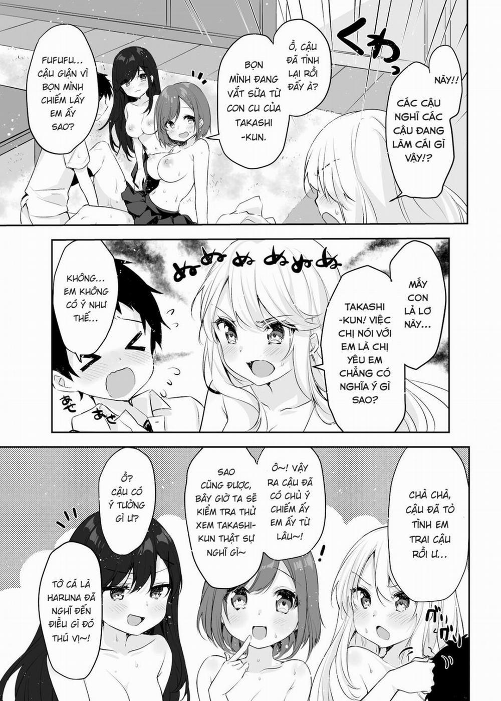 Tình thế đảo ngược khi tôi định hiếp chị gái và bạn chị đang ngủ Oneshot trang 47