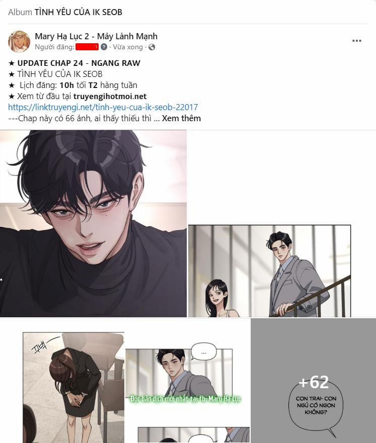 Tình Yêu Của Ik Seob 24.1 trang 40