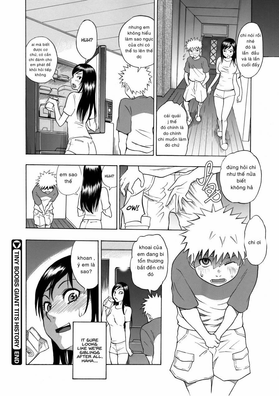 Tiny Boobs Giant Tits History Oneshot trang 21