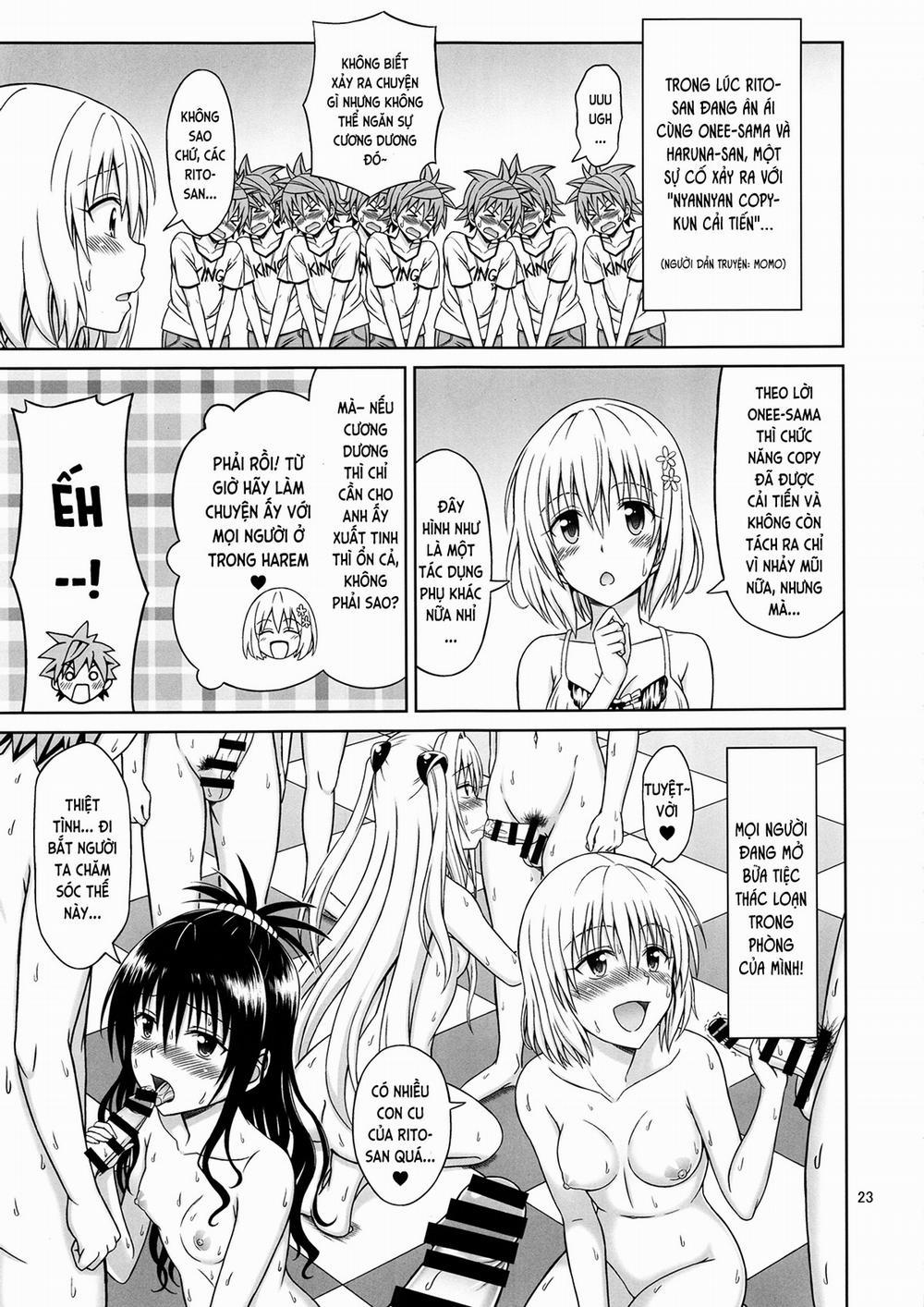 To LOVE-Ru Girls (To Love-Ru Darkness) Chương Oneshot Trang 22