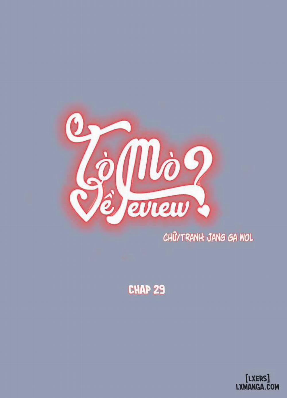 Tò mò về Review ư? Chương 29 Trang 1