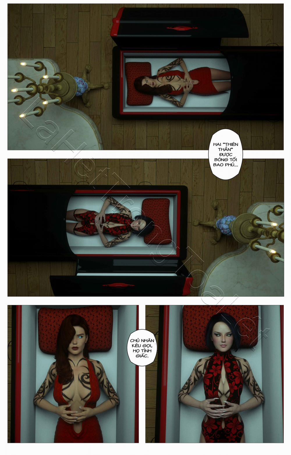 Tòa lâu đài bí ẩn: lời nguyền của Caritagua Tập 5 trang 11