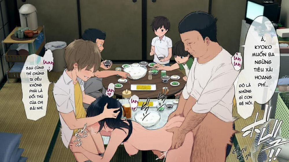 Toaru Daikazoku No Okazu Jijou ~Mamagawari Onee-Chan Funtouki~ Part 4 - END trang 42